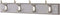 Heavy Duty 4 Double Coat Hooks Wall Door Mountable Grey Wooden Board -